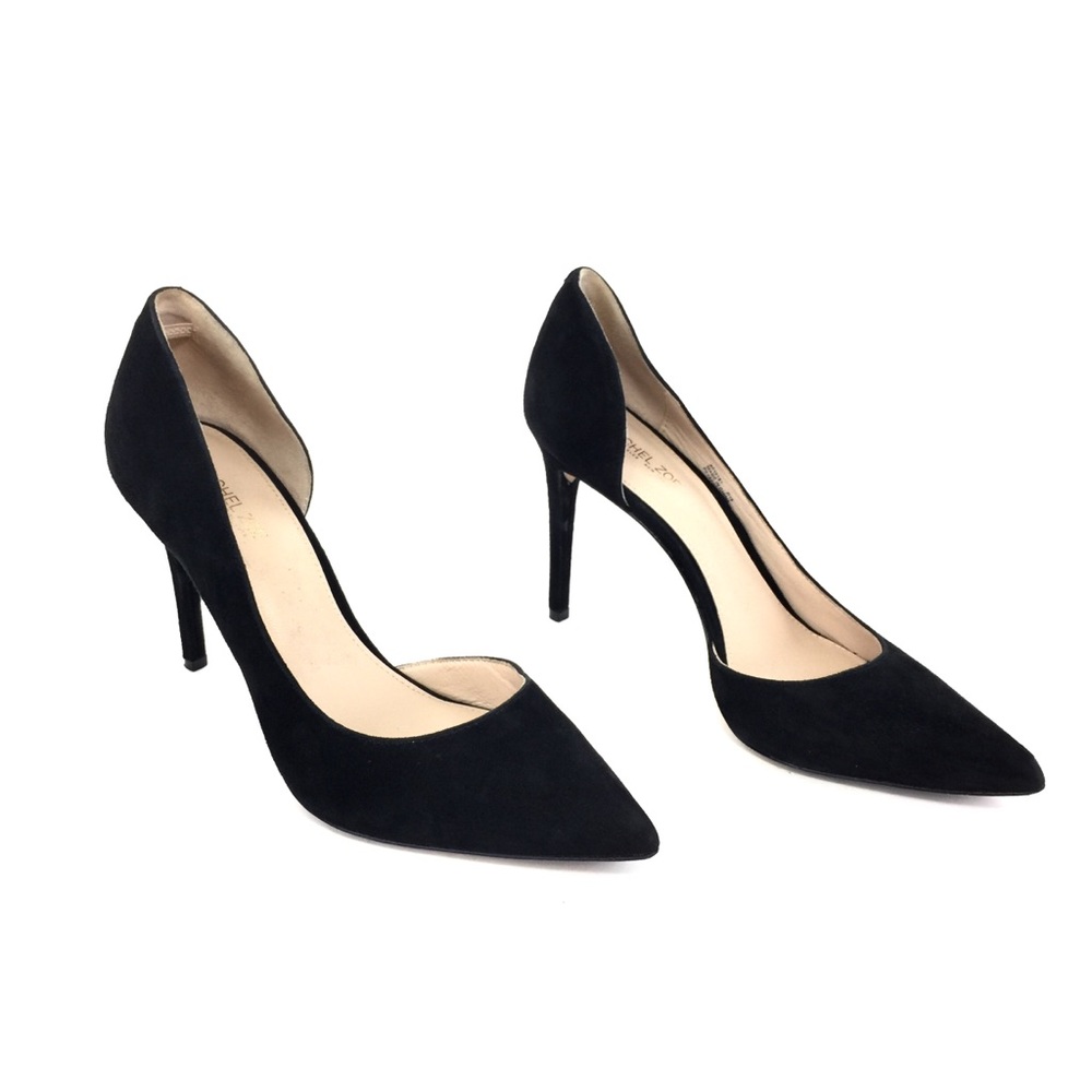 🌹Rachel Zoe Black Suede Pointed Pumps🌹